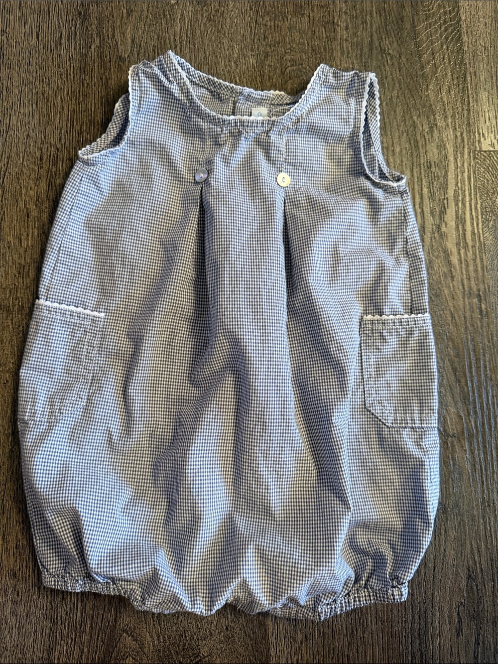 Elephantito | gingham Bubble 6m